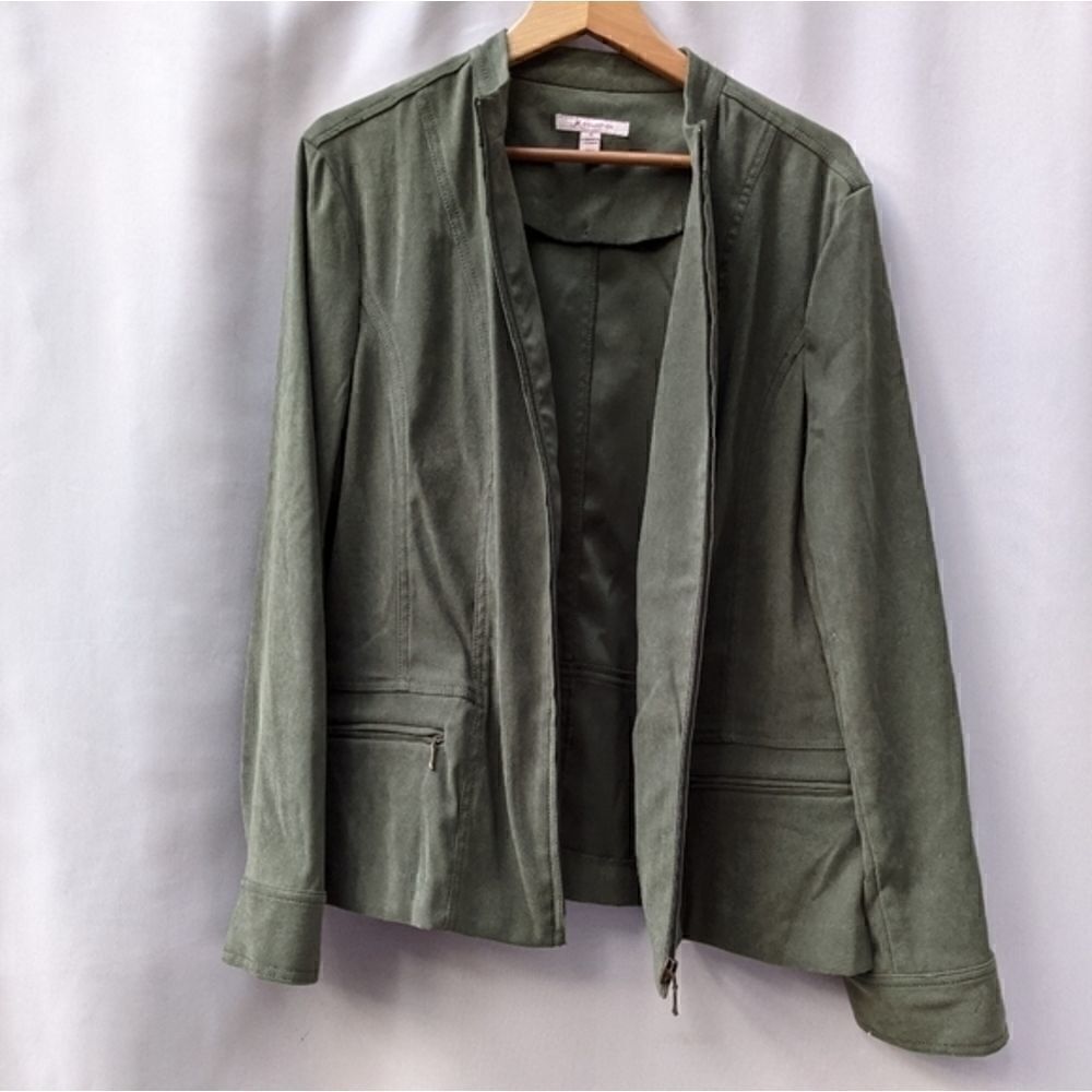 Jm Collection zipper jacket - Picture 10 of 10